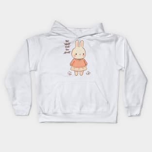 Bunny Be Kind Kids Hoodie